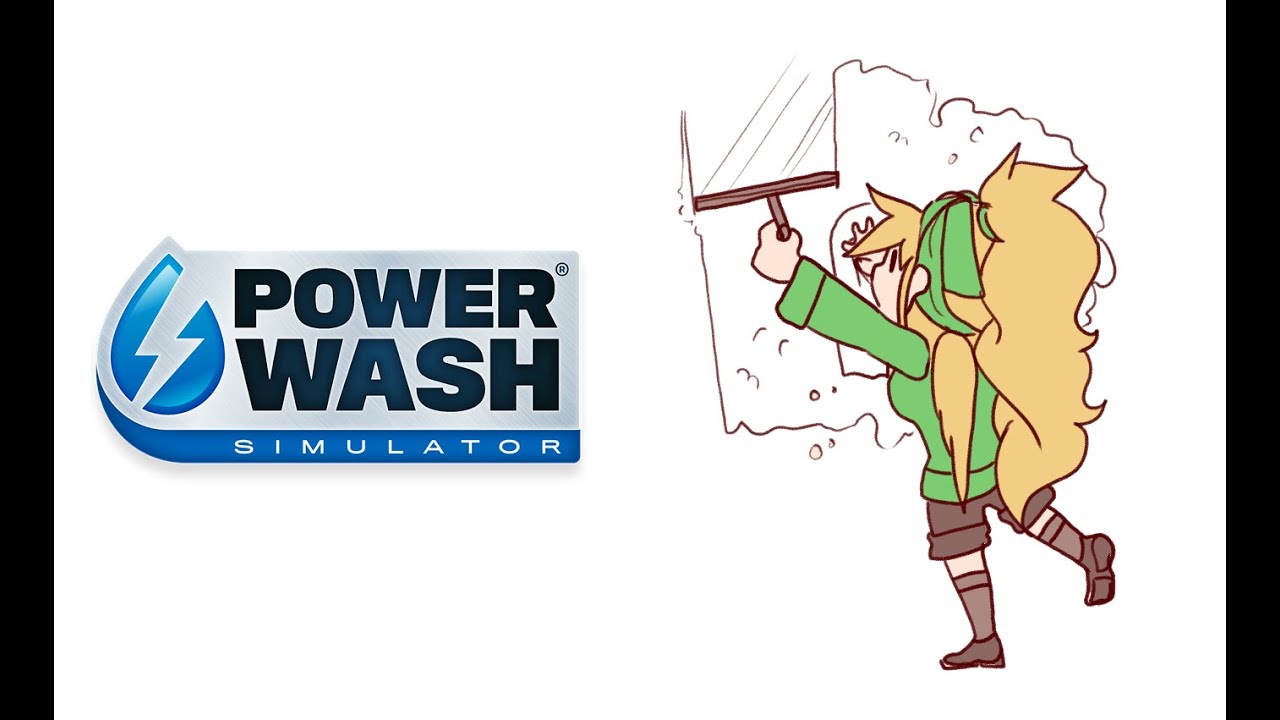 I am cleaning, watch me clean and chill with me :) | PowerWash Simulator