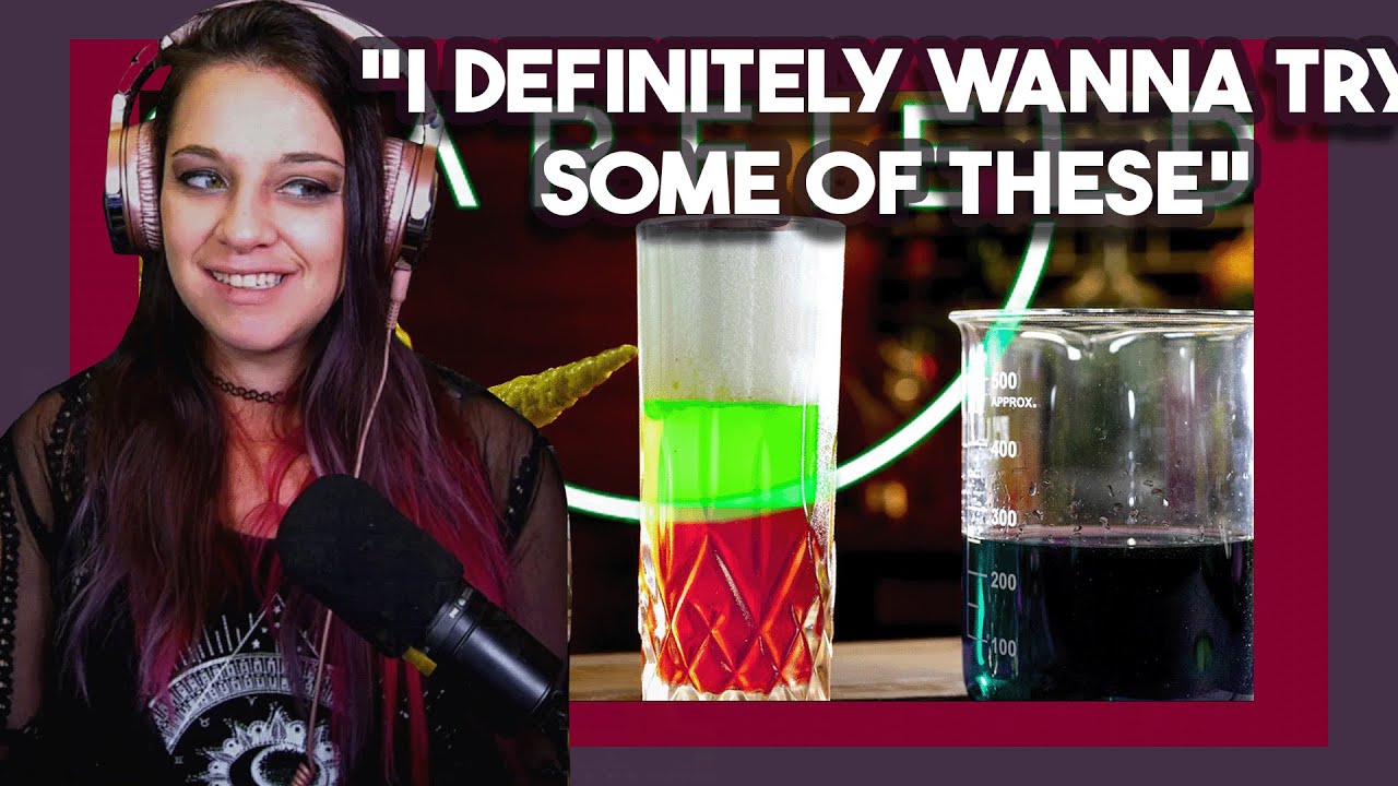 Bartender Reacts *I definitely want to try these*  I made the drinks in Starfield by How to Drink