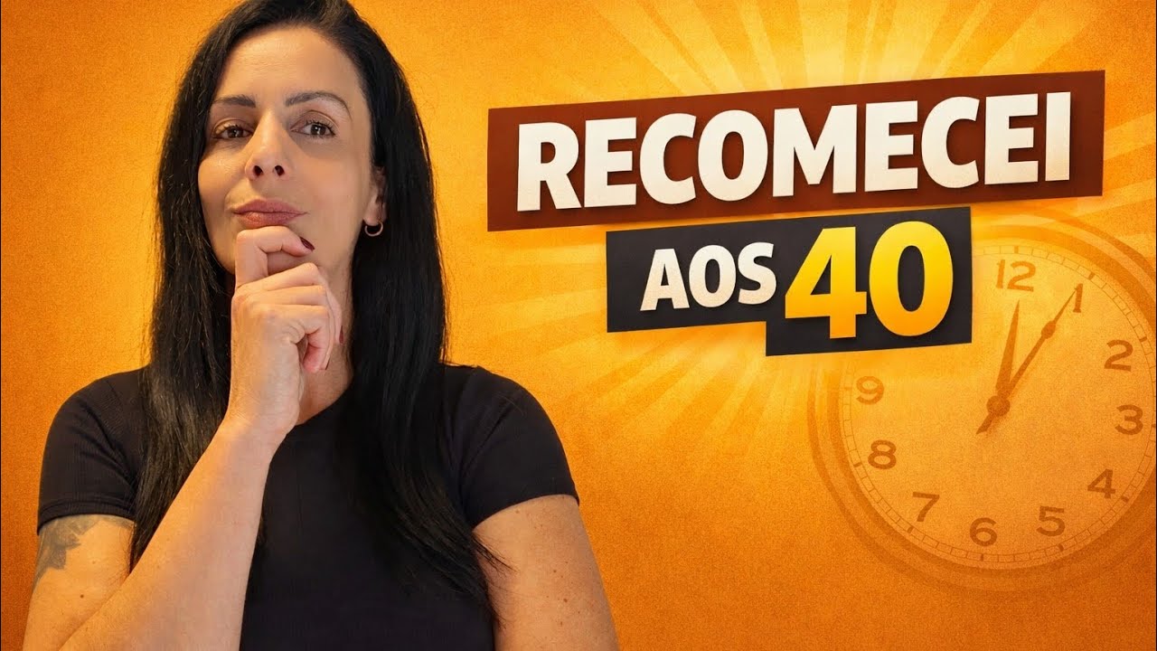 Recomecei minha vida aos 40 (e ninguém fala sobre isso)