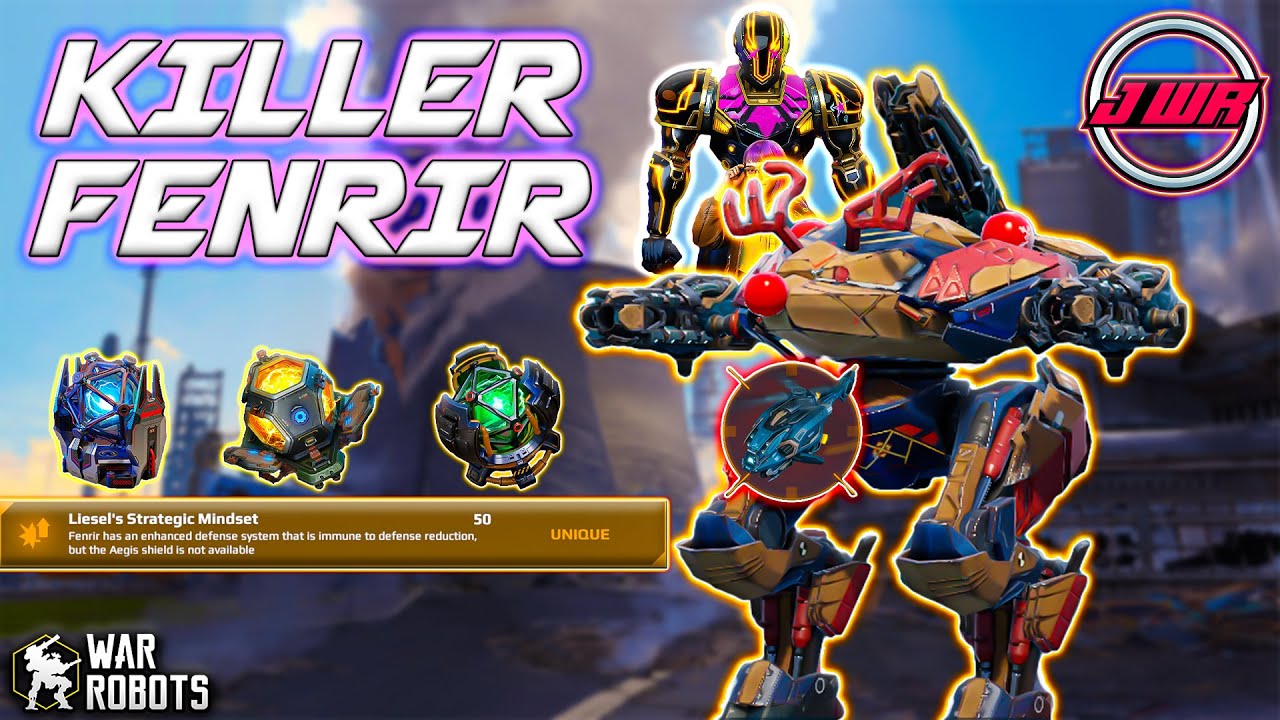 [WR] Strongest Fenrir build in 2024! war robots Update 10.1 gameplay #warrobots