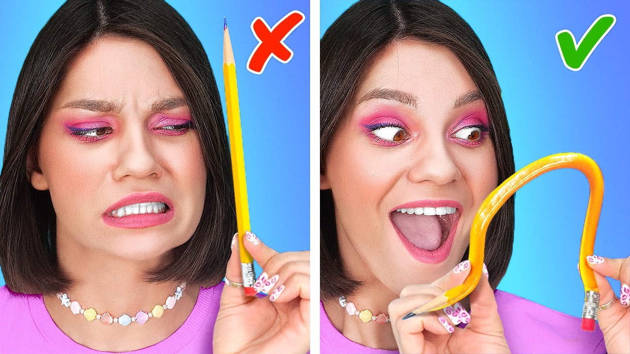 LIFEHACK FÜR DIE SCHULE! || DIY-Schulsachen von 123 GO! GOLD