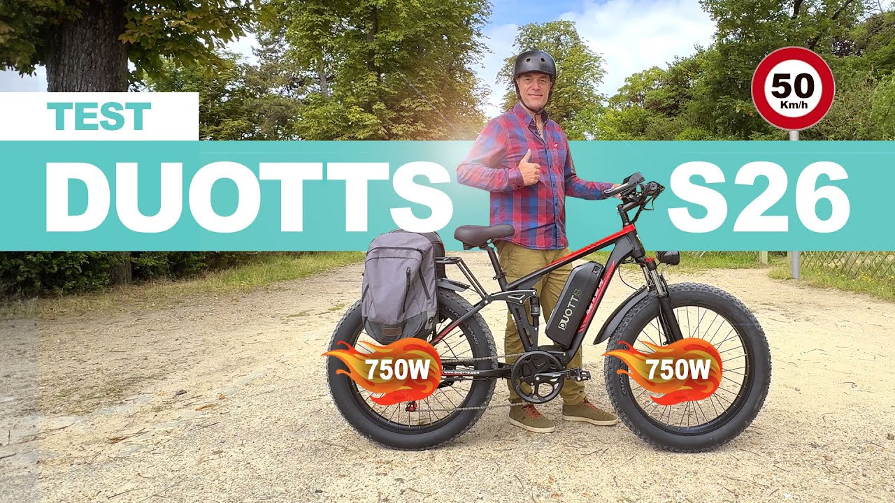 FAT BIKE⚡️bimoteur surpuissant 🔥 DUOTTS S26 en test