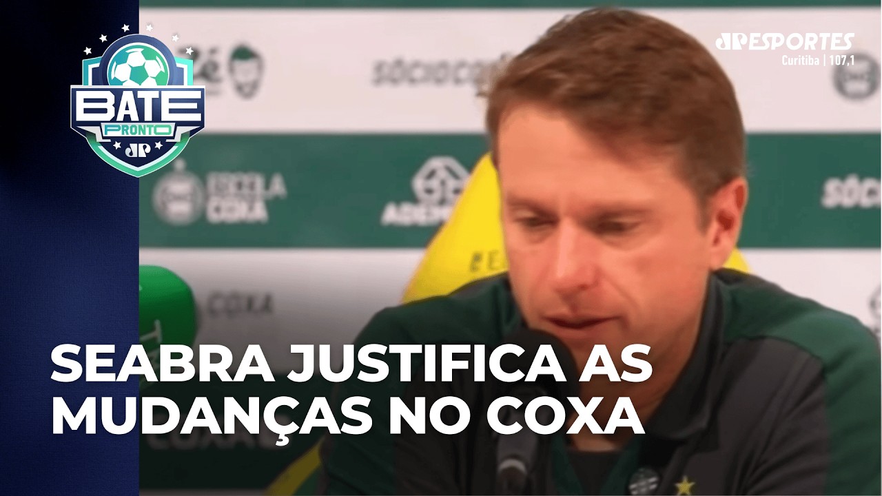 Seabra justifica as mudanças no Coxa