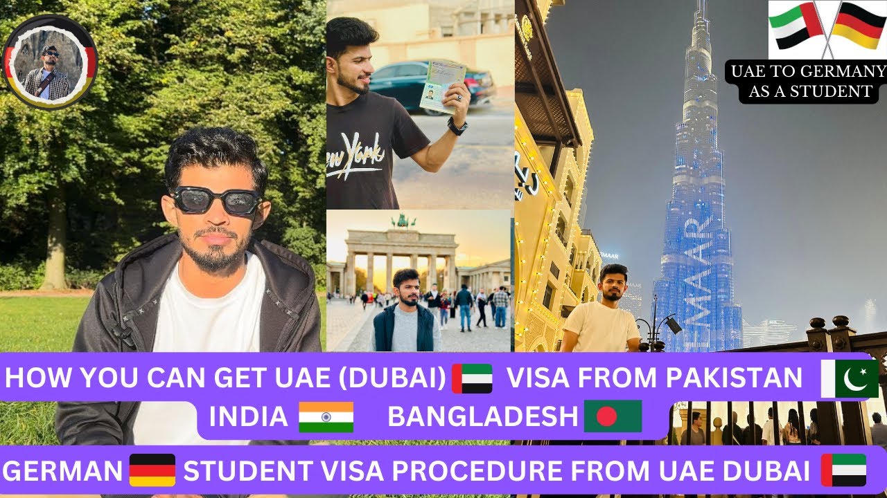 German Student Visa Process From UAE | How Pakistani Students Can Get a UAE Residency Visa |