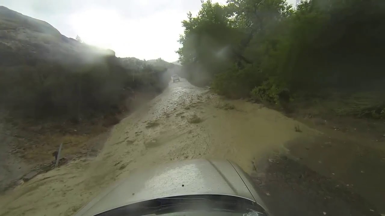 Sunday Funday Rain Storm in My Cr-V