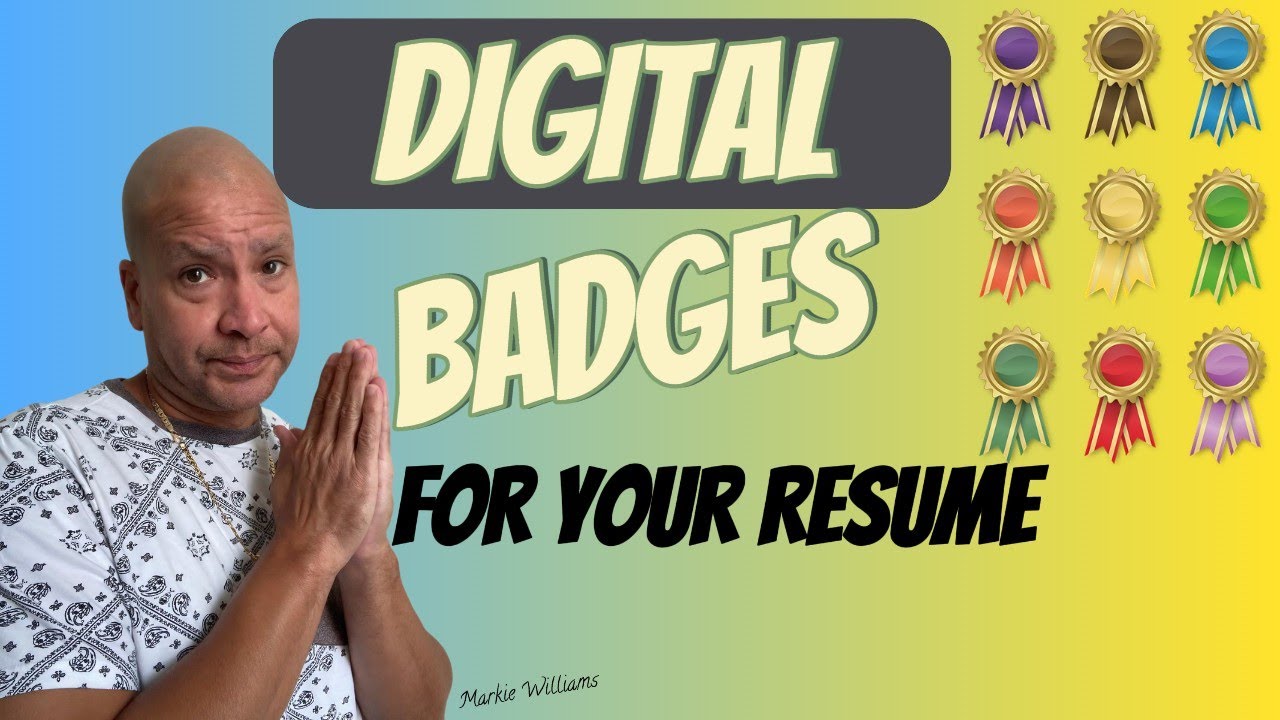 Digital Badges For Your Resume 🥇