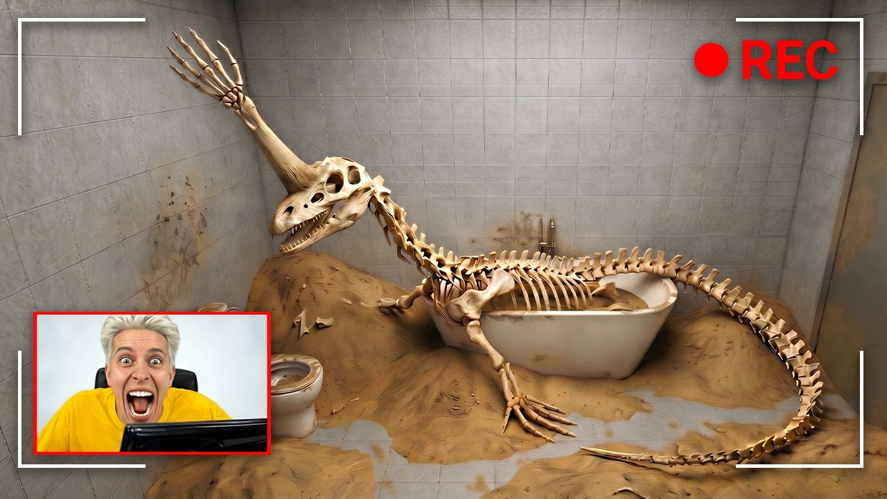 HAND SEA MONSTER IN MY HOUSE in Real Life! 😨 Hidden Cameras