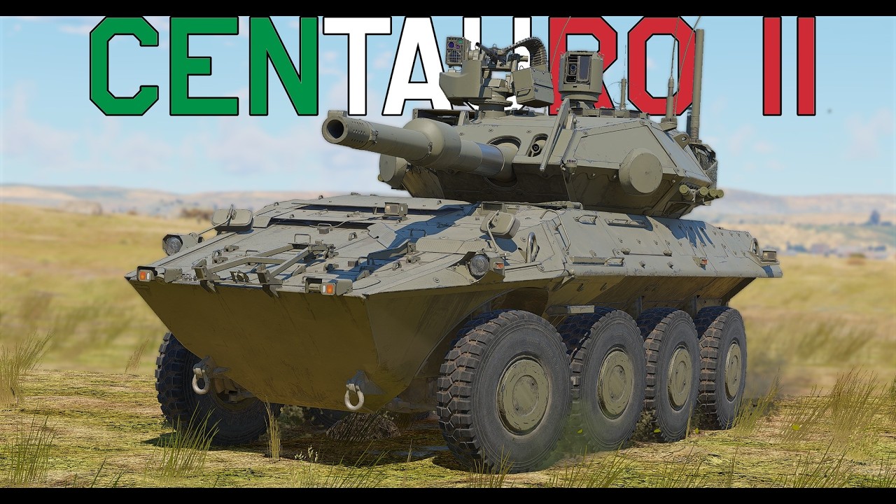 Next Generation Italy Centauro IIㅣWar Thunder Centauro II (P)ㅣUHQ 4K