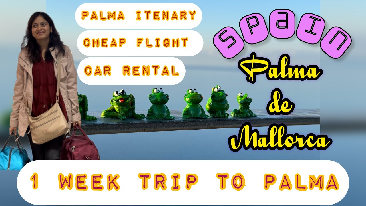 A trip to Spain 🇪🇸| Palma de Mallorca | Germany to Spain | Ryan Air | Nuremberg airport | Wanderer