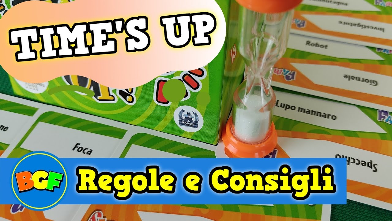 TIME'S UP | Gioco a Squadre con Parole da Indovinare | Tutorial 58 Come si gioca