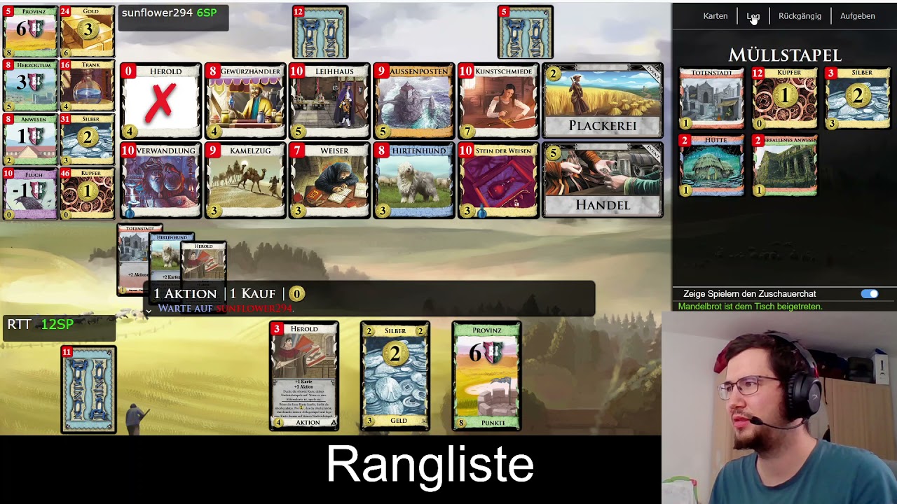 Dominion Rangliste: Schaffe ich es zurück in die Top 20?