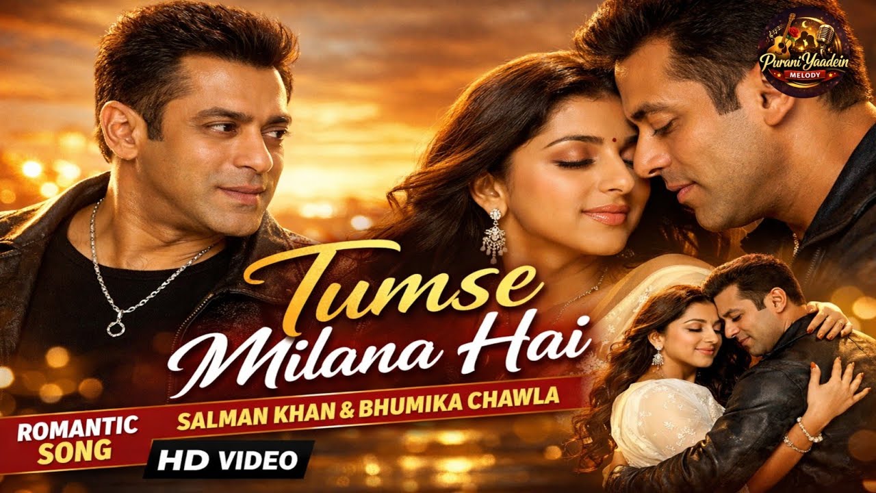 Tumse Milana Hai | Romantic Love Song 💕 | Salman Khan & Bhumika Chawla | Bollywood HD