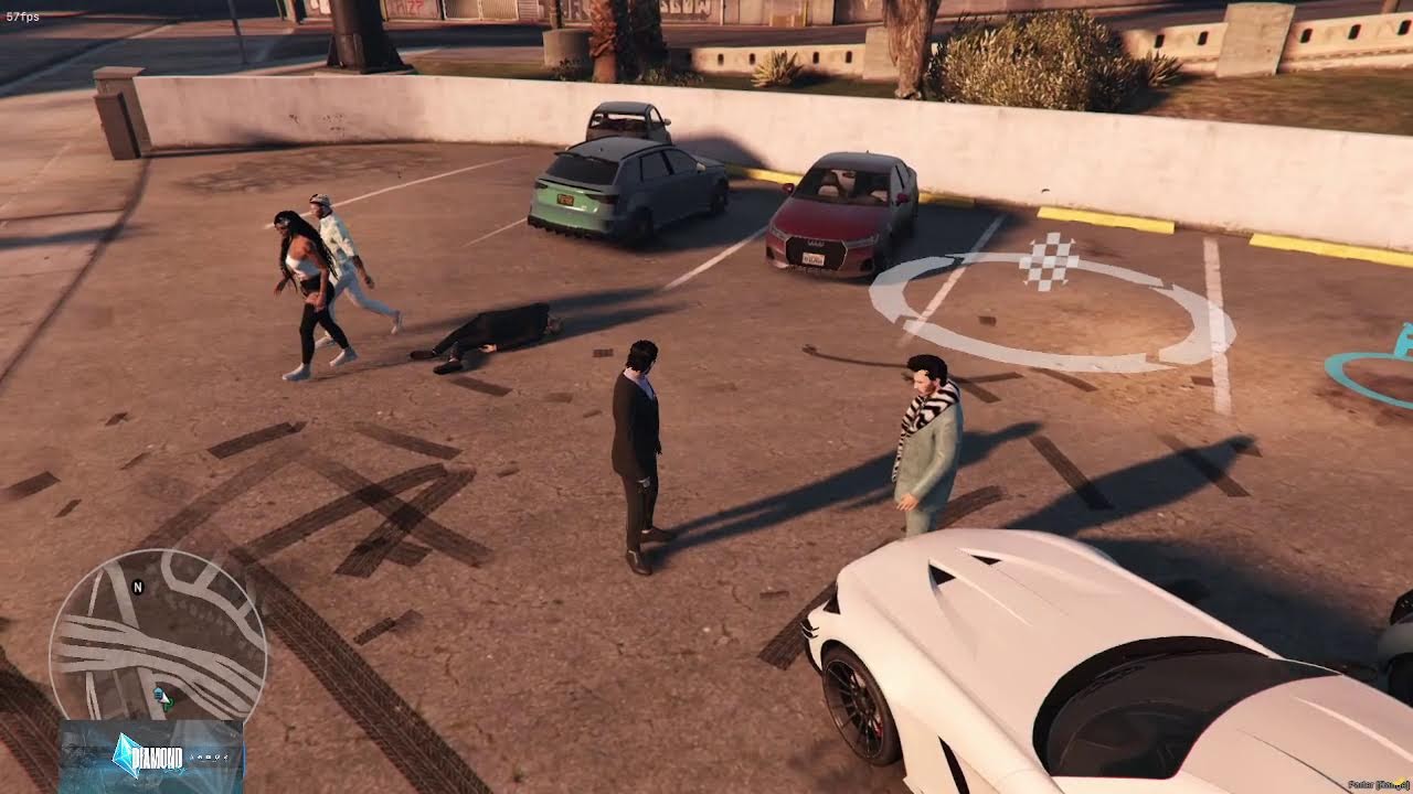 🔺[ Live Fr/ diamond city rp - fivem  mafia gitan  La pizza🔺