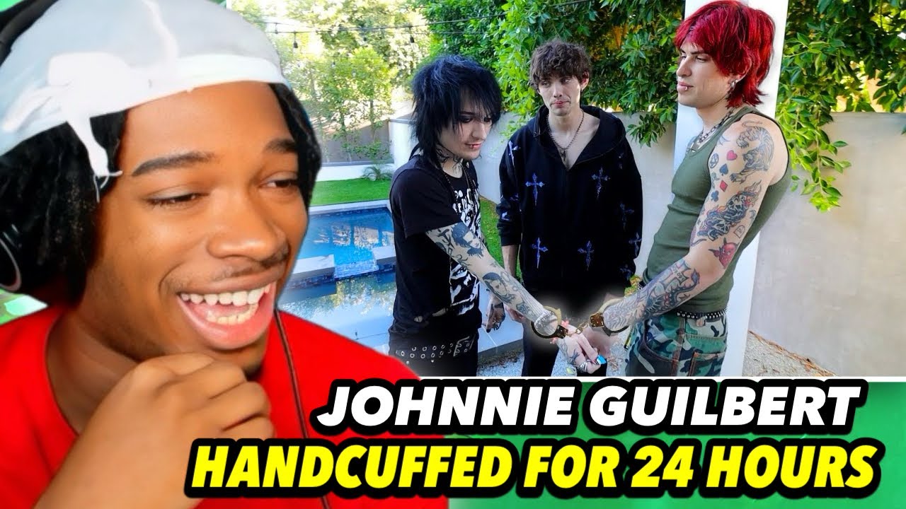 JOHNNIE GUILBERT HANDCUFFED TO MY ROOMMATES FOR 24 HOURS