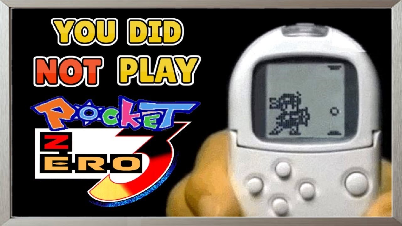The Japan-Exclusive POCKET ZERO on POCKET STATION from STREET FIGHTER ALPHA 3 on PLAYSTATION 1