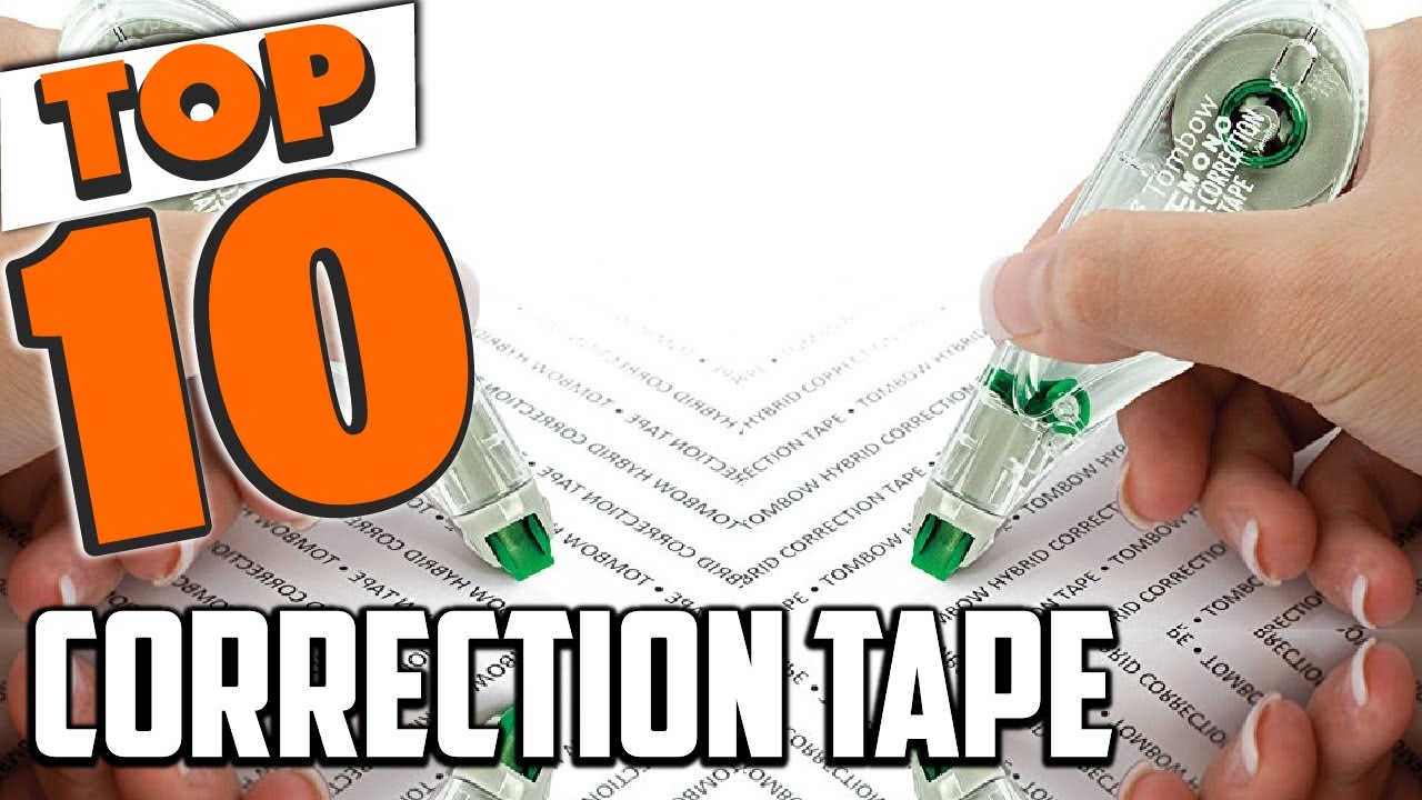 Best Correction Tape In 2025- Top 10 New Correction Tapes Review