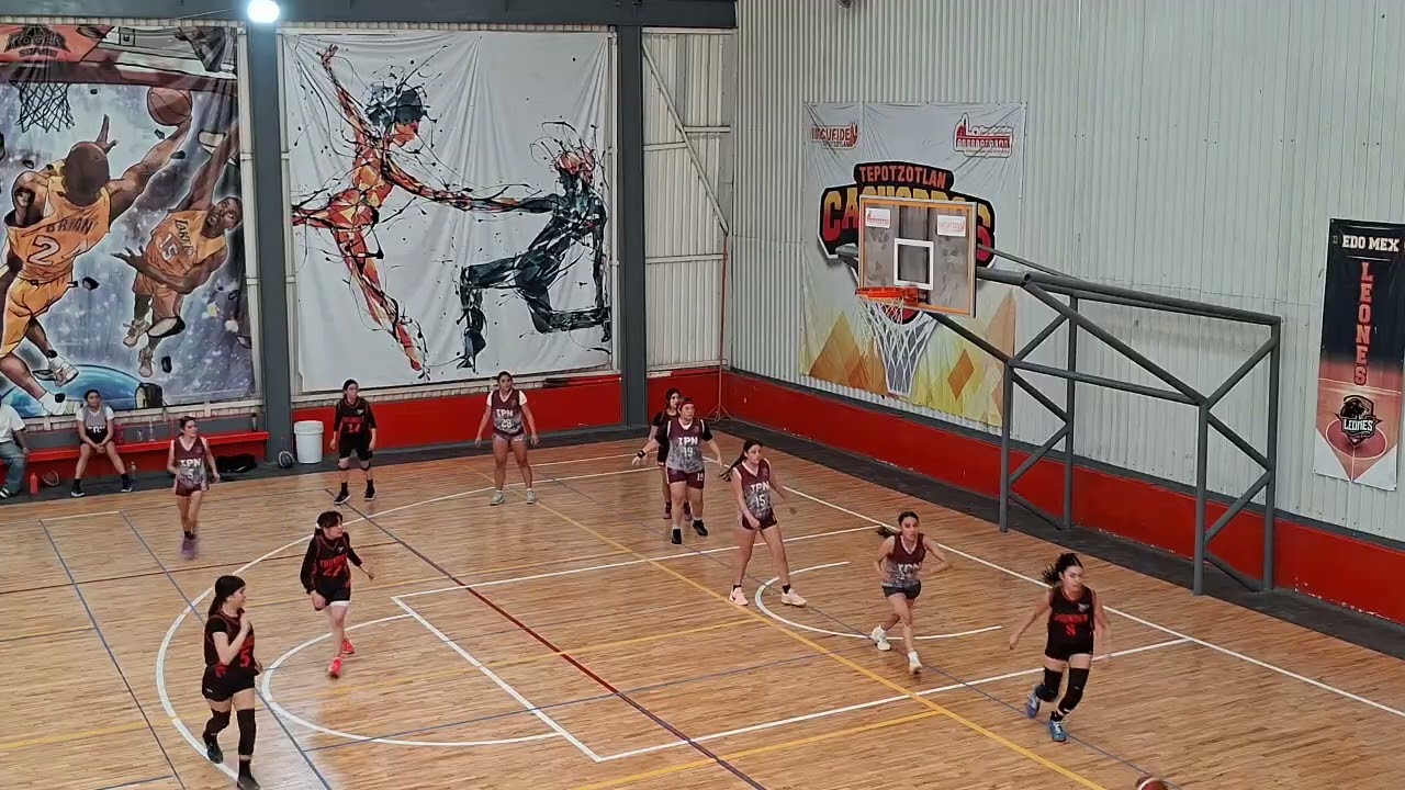 JUVENILSEDE: DOMO FELIPE CARRILLO PUERTO (POLVORIN) — IPN GINDA VS THUNDER TLAI (4/4)