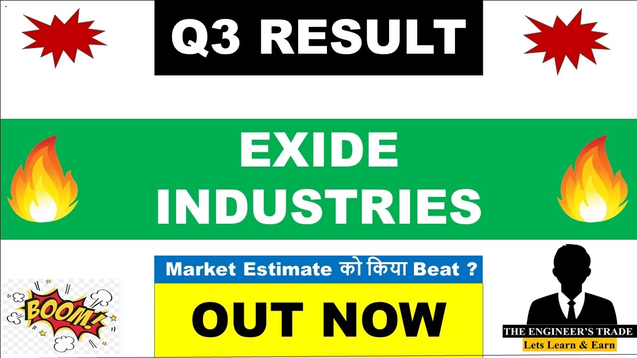 Exide Q3 Results 2026 | Exide Results Today | Exide Industries Share Latest News 