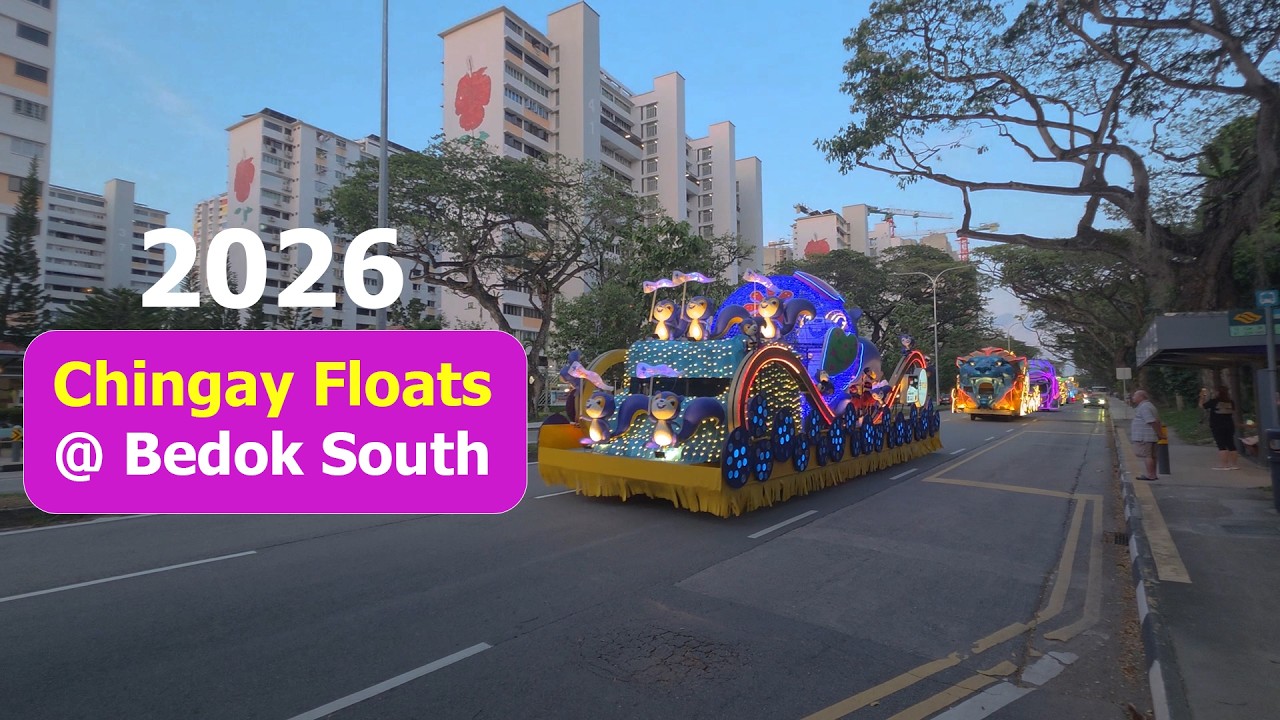 Chingay Floats at Heartlands Bedok 2026