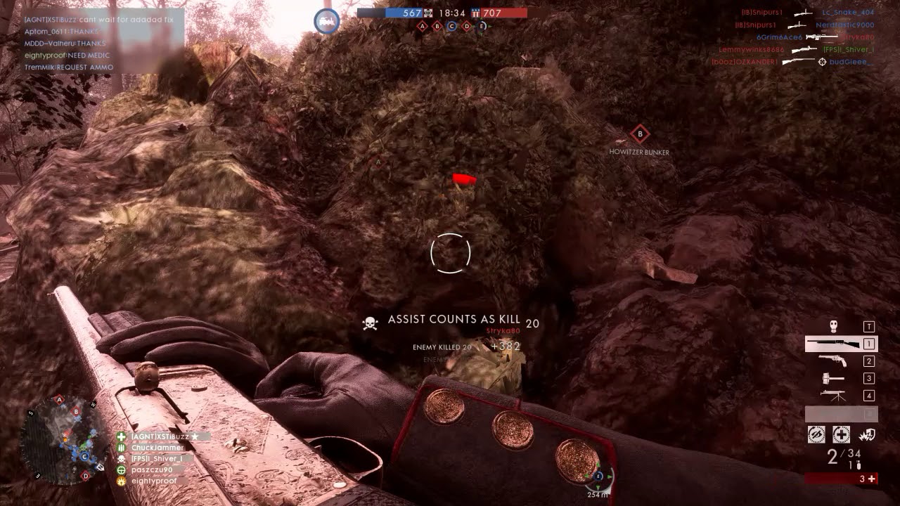 BF1 - 12g automatic backbored vs ewoks on endor