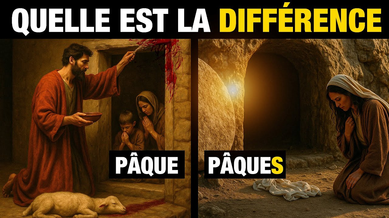 La Diff&eacute;rence Oubli&eacute;e entre P&acirc;que et P&acirc;ques : Le Myst&egrave;re qui relie Mo&iuml;se &agrave; J&eacute;sus-Christ