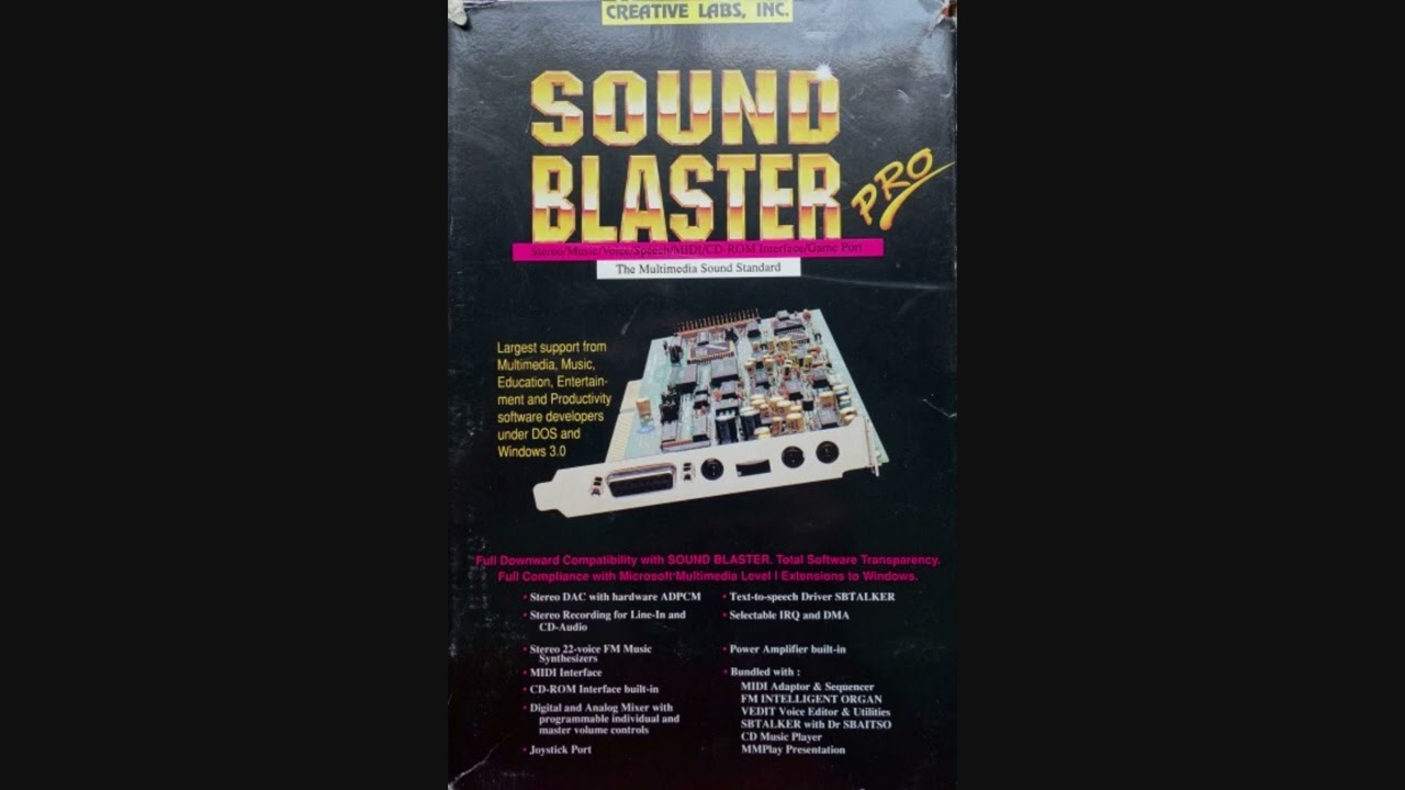 Sound Blaster Pro Sample Song: 