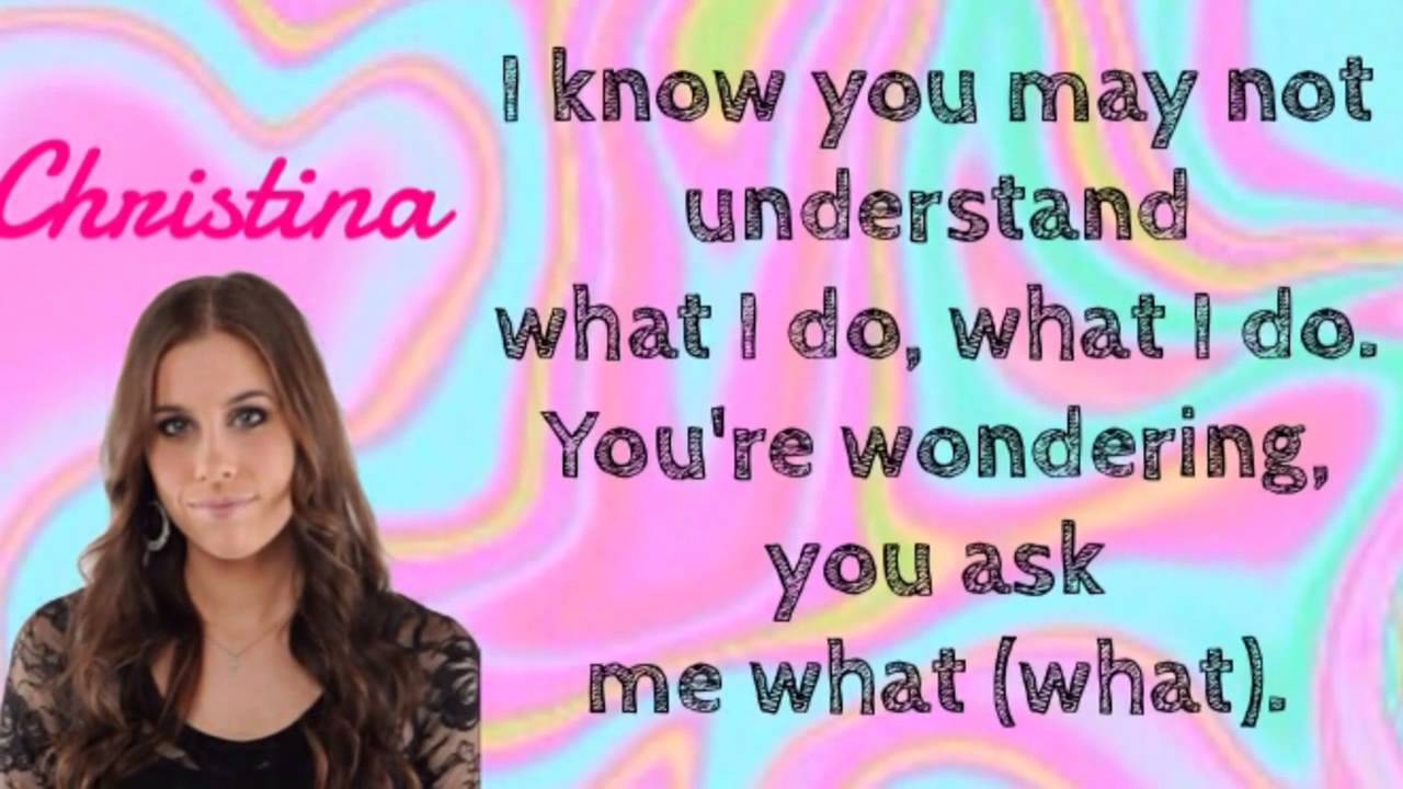 "What I Do" by Cimorelli - Lyrics