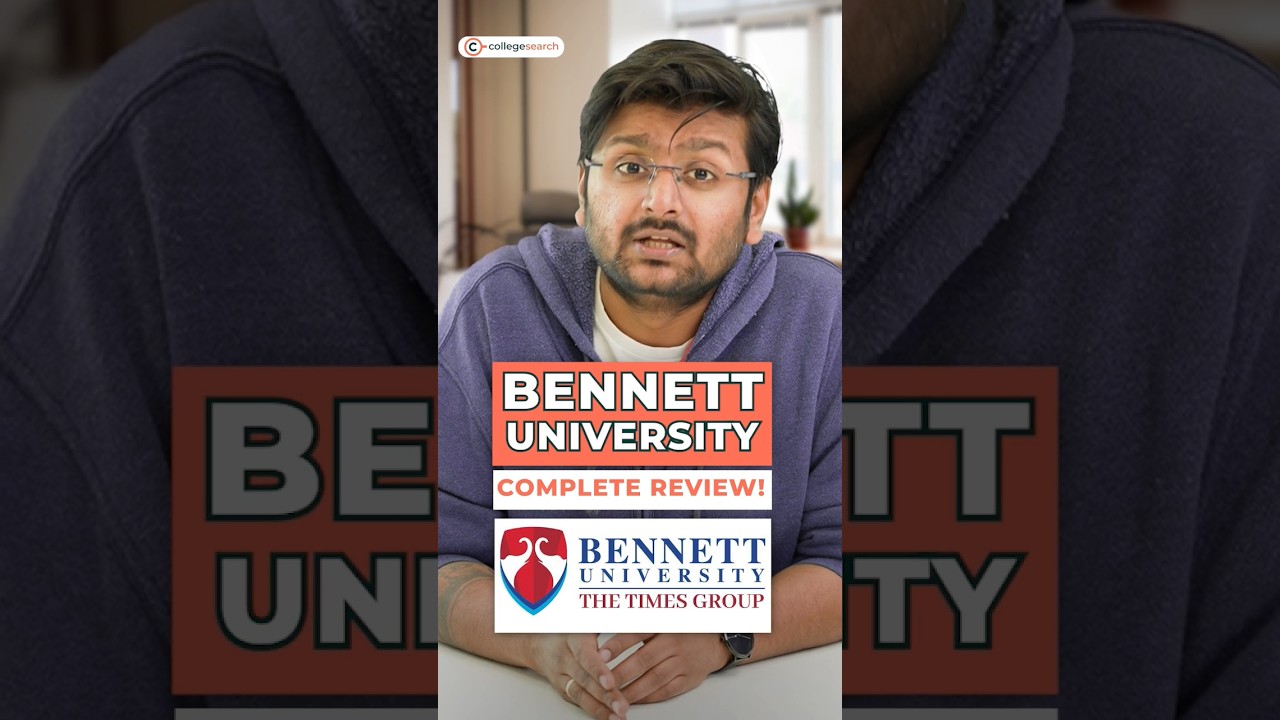 💥Bennett University Noida Review in 1 Min!🤩 BTech & MBA Admissions 2024! #shorts #bennett #noida