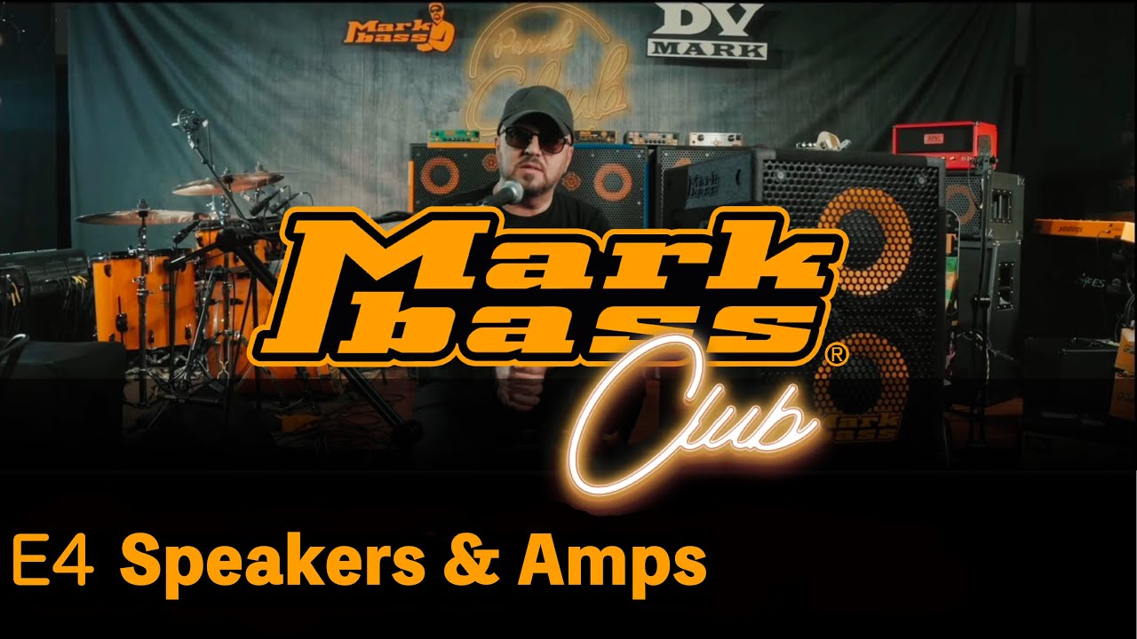 04 - MARKBASS CLUB - Speakers & amps