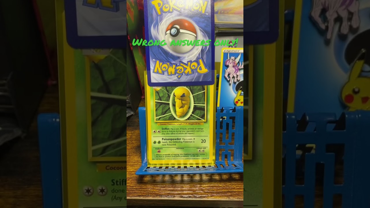 Who&rsquo;s that Pok&eacute;mon?! Wrong answers only though&hellip; #pokemon #wronganswersonly