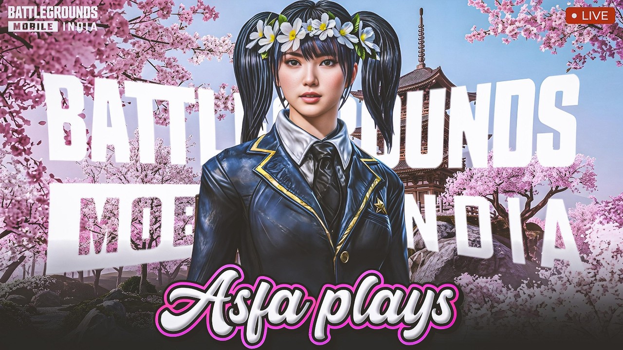 BGMI LIVE 🔴| Let's play WOW mode & Classic with ASFA PLAYS🌸- DAY 32 #bgmi #bgmilive #girlgamer #yt