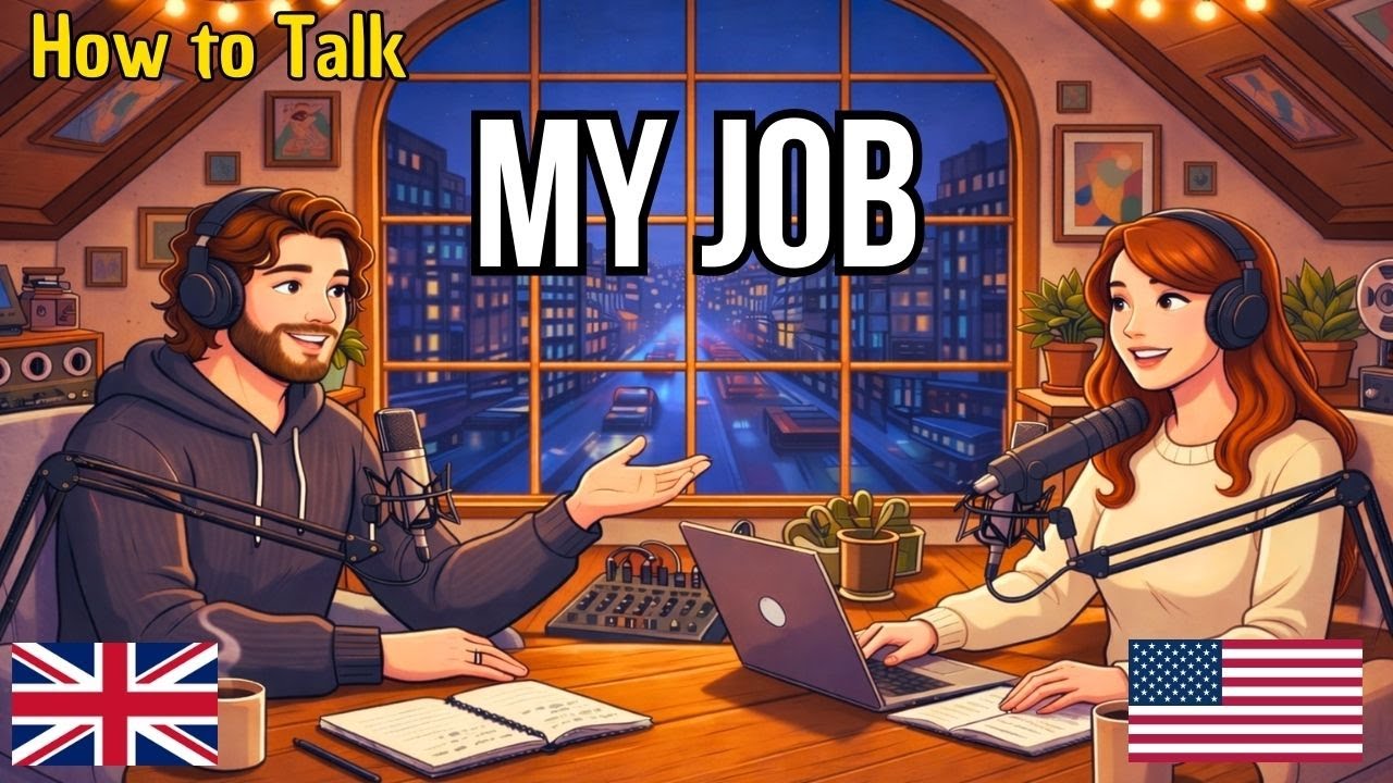 How to Talk About Your Job in English | English Conversation Practice