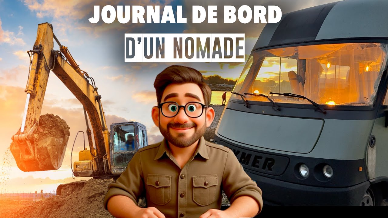 Journal de bord d’un Nomade, ep5 vivre en camping-car et travailler…