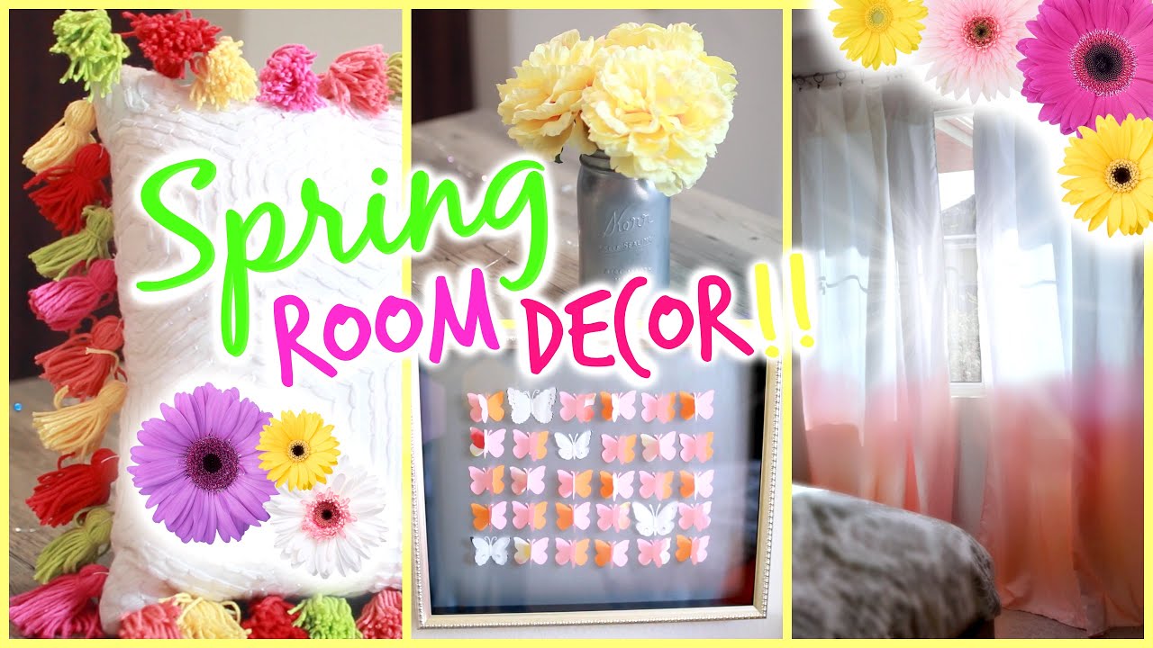 DIY Room Decor for Spring/Summer ❀  Easy + Inexpensive!