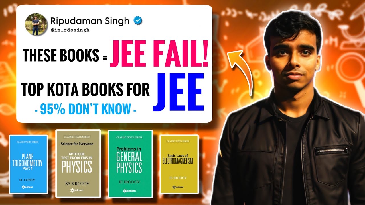 Best Books for IIT JEE Preparation - STOP Using WRONG Ones! (Best Books for JEE Mains and Advanced)