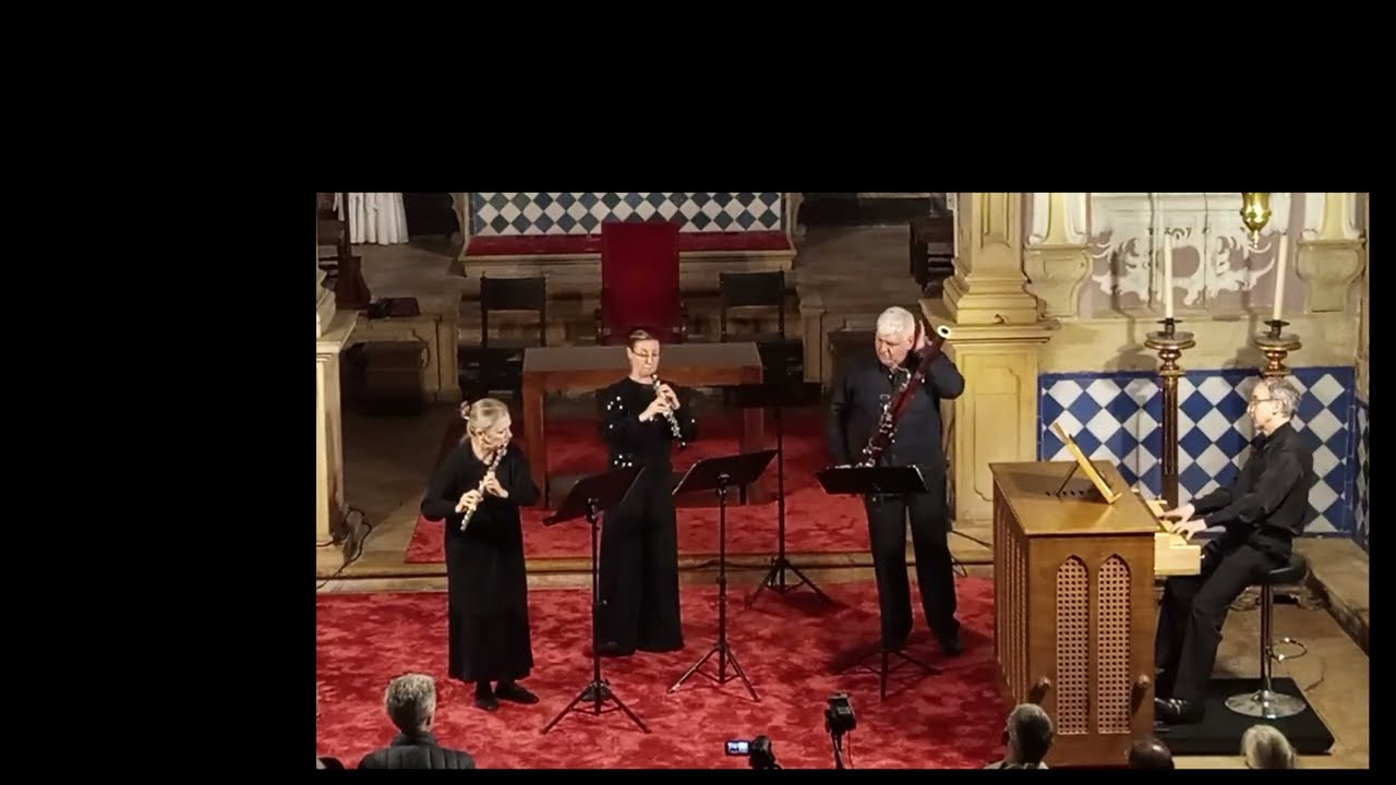 Telemann Quarteto re menor (Tafelmusik) Concerto em Tomar, Templo da música dia 19 de Fevereiro 2026