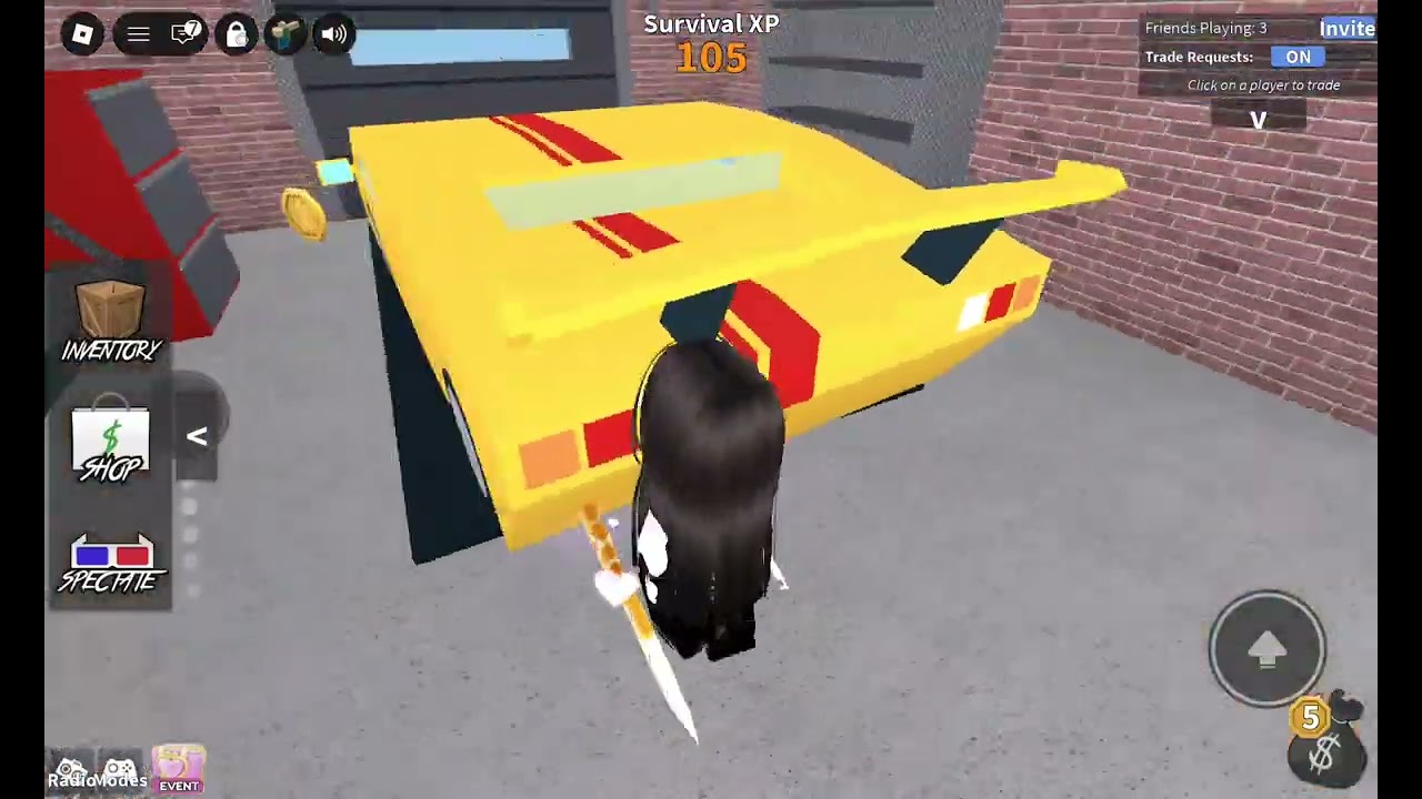 I played mm2 the valentine update and i got soo much cute weapons !