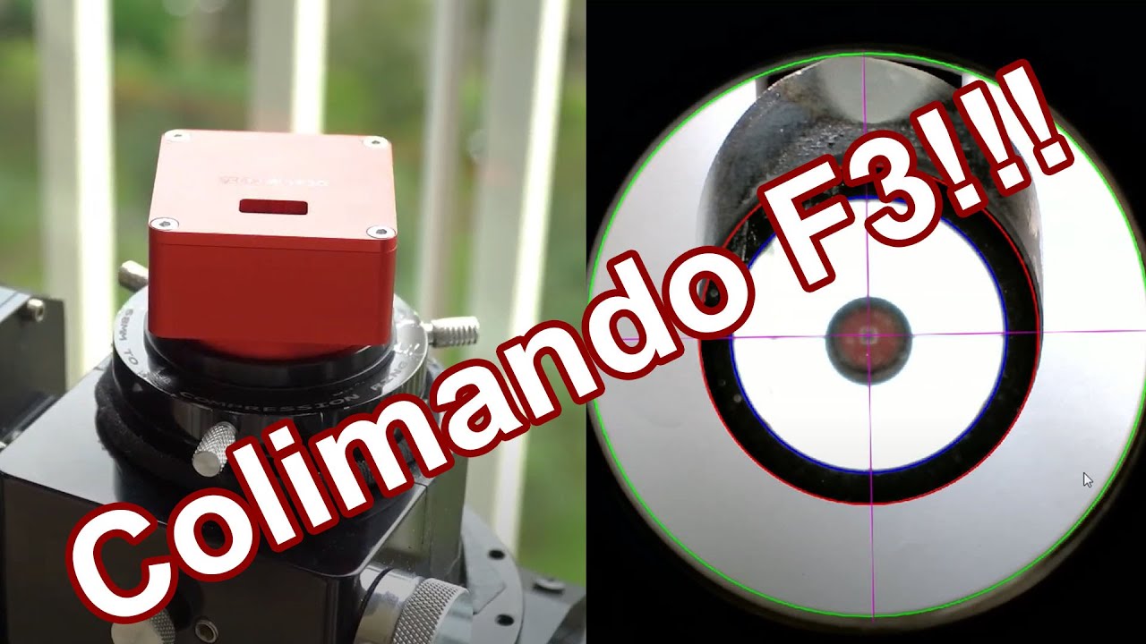Colimando F3 Newtoniano com OCAL