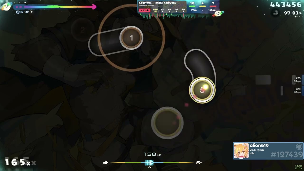 Osu! lazer Daily Challenge 