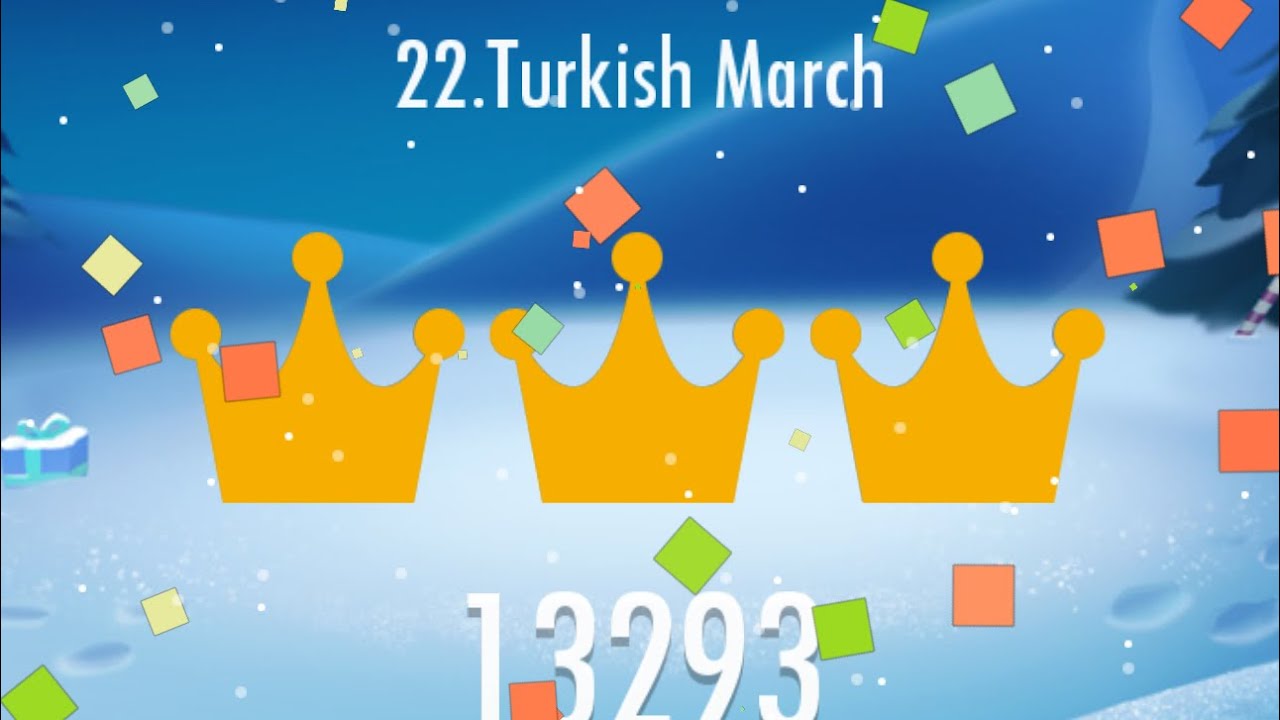 LEGENDARY WORLD RECORD IN TURKISH MARCH FIRST EVER 13K!!!!