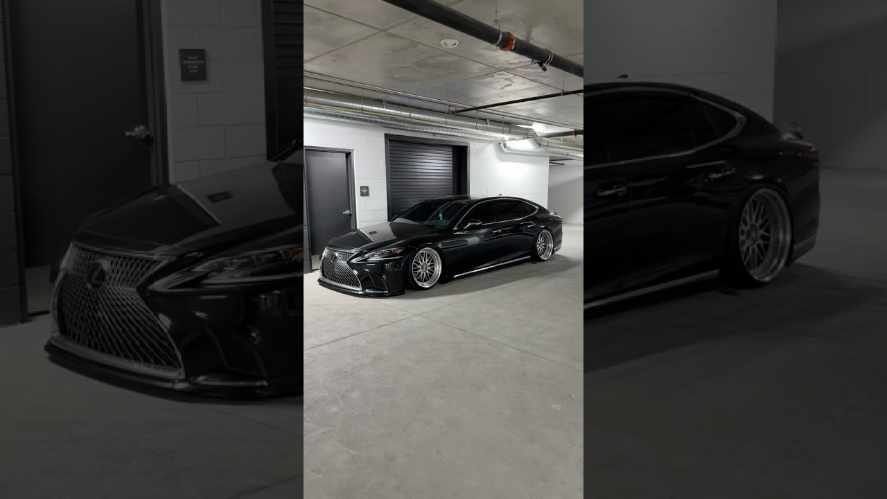 Lexus LS500 wit BBS Wheels 🩶🤩 #lexus #ls500 #v8 #shorts
