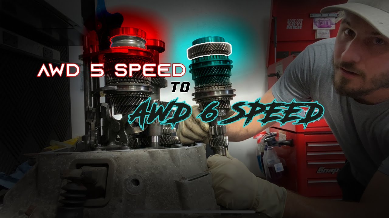5 Speed to 6-Speed Honda K series Conversion: DIY Transmission Upgrade from Factory Parts