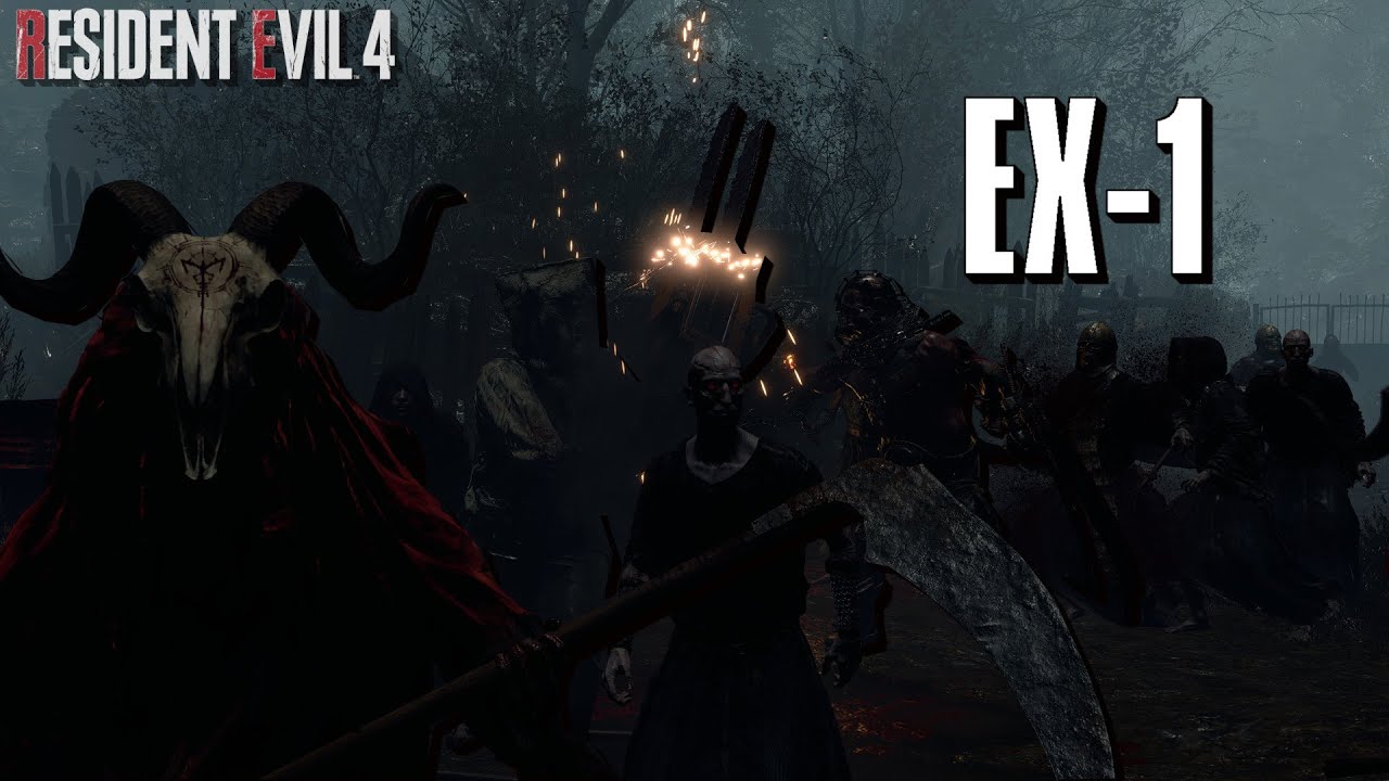 RE4 Remake Mercenaries Mod - EX-1