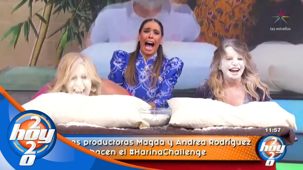 &iexcl;Productoras de HOY se suman al #HarinaChallenge!