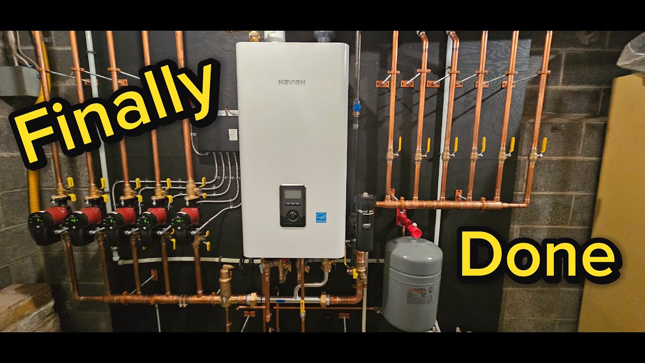 Navien NFC combi unit Installation step by step #navien #highefficiency #northjersey #heating