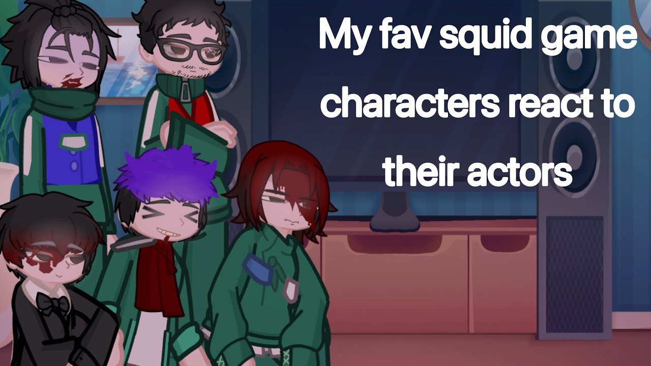 My favourite squid game characters react to their actors || 2x speed || lazy… 😭