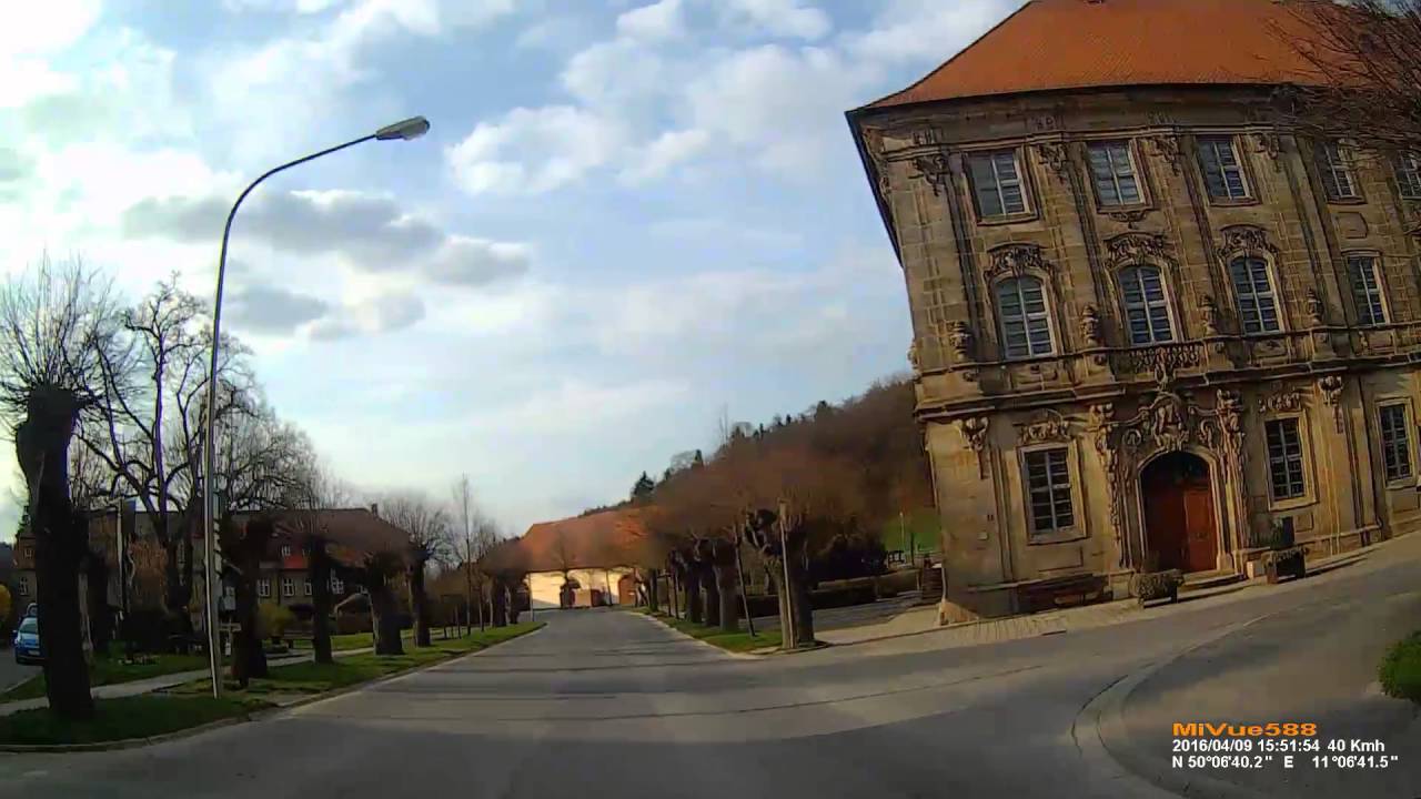 D: Klosterlangheim. Stadt Lichtenfels. Landkreis Lichtenfels. Ortsdurchfahrt. April 2016