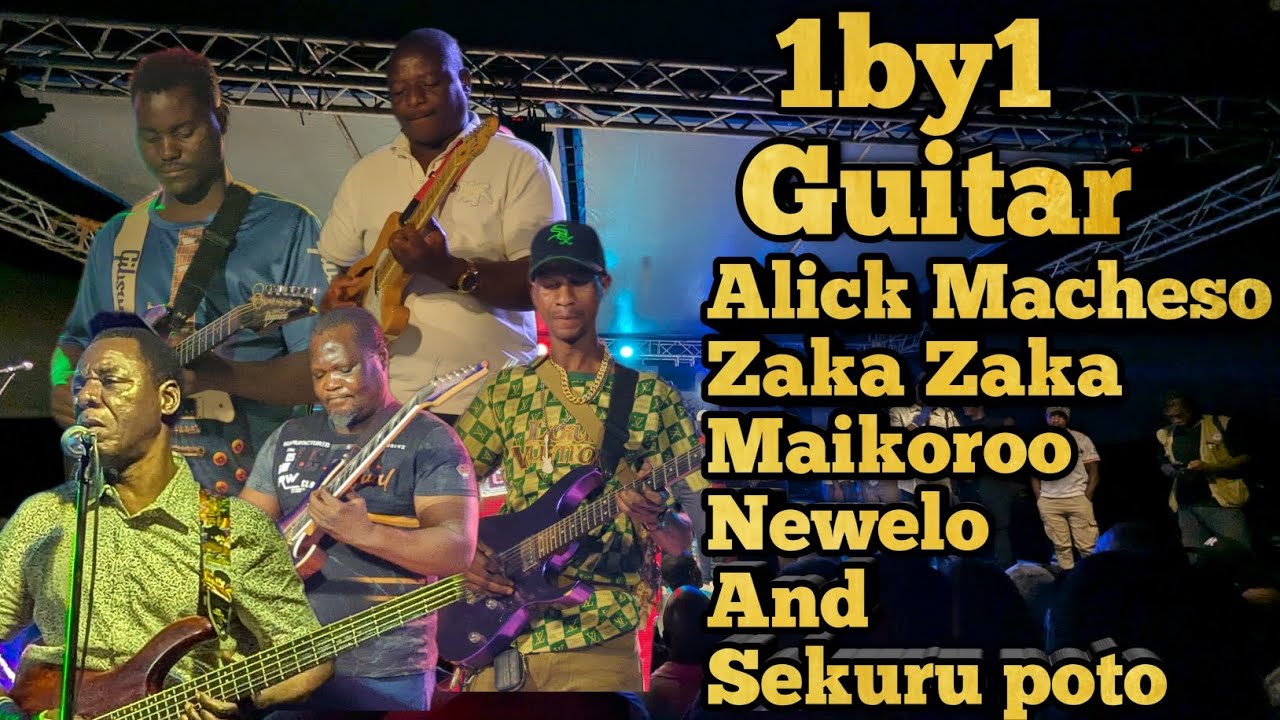 1 By 1 Guitar Alick Macheso.Zaka Zaka.Maikoro.Nowelo And Sekuru Poto 💥 Ndian Akakugonera apa 💥