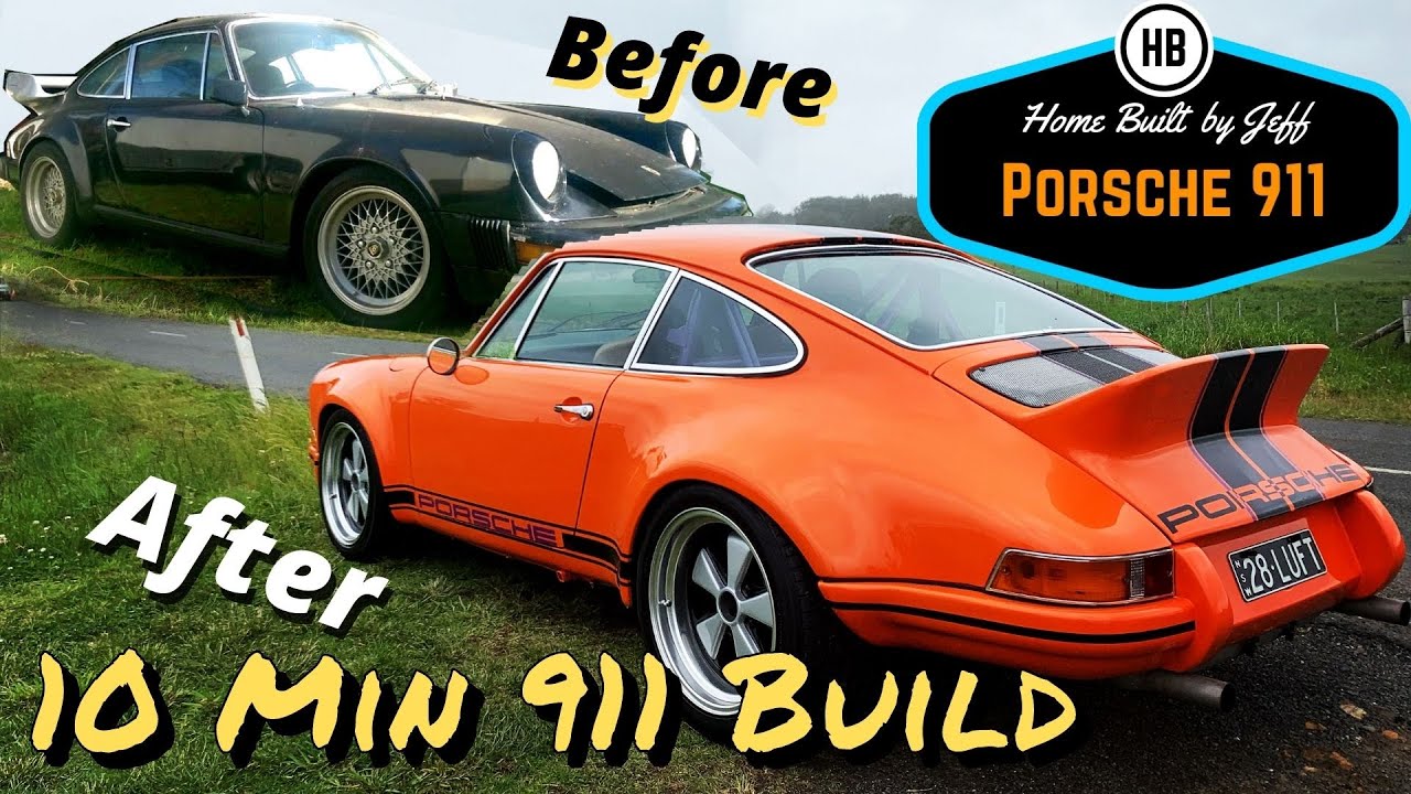 Building a Porsche 911 in 10 minutes: 5 years in 10 minutes