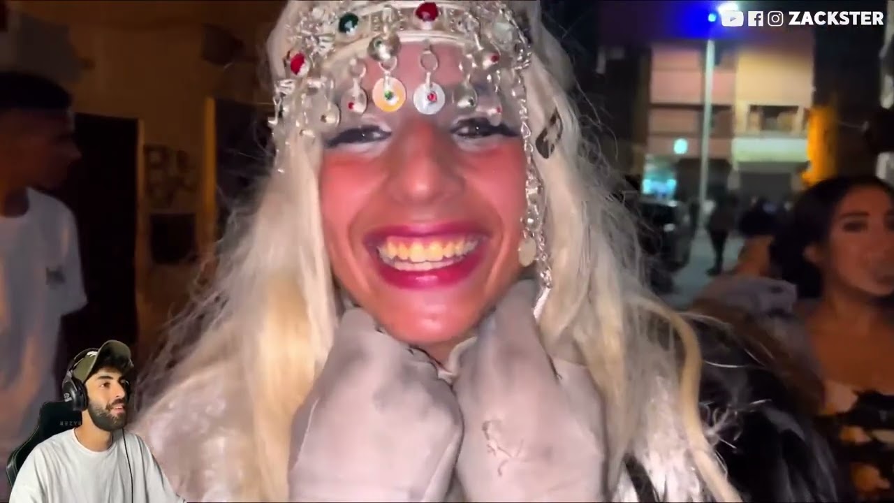 زوجة رئيس، خرجت مع الشعب للإحتفال بوجلود 🤣